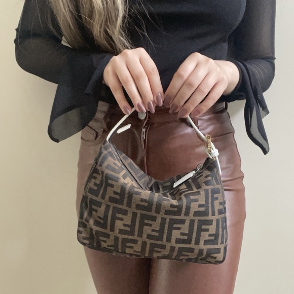 Fendi Handbags - ✨SOLD✨ Fendi Brown Zucca Handbag